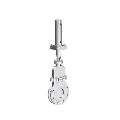 DMZ773W.Y.H.X.F Valves Hydraulic Dark Rod Knife Type Gate Valve and Known as Plug-in Valve for Industrial Application