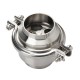 China Supplier RF SS304 /SS316L Sanitary Stainless Steel Weld Non Return Check Valve  For Food Wine Milk