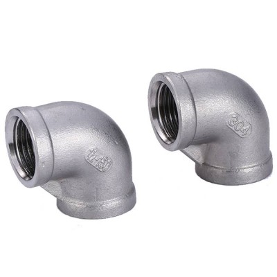 Stainless Steel  Casting Technics Pipe Fittings SS316 90 Degree Elbow