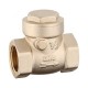 Top Choice Nature Brass Color 1/2" China Supplier Brass Swing Check Valve With Female Thread